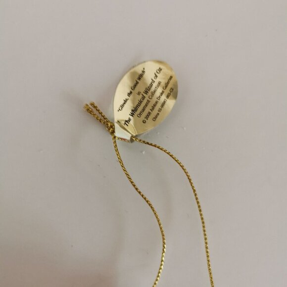 Glinda Good Witch Ornament Whimsical Wizard of Oz Ashton Drake Galleries Dangle - Picture 8 of 9